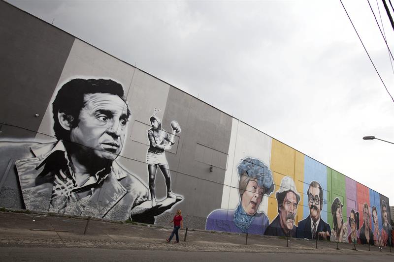 Los personajes de &#039;Chespirito&#039; ya tienen su mural en Brasil