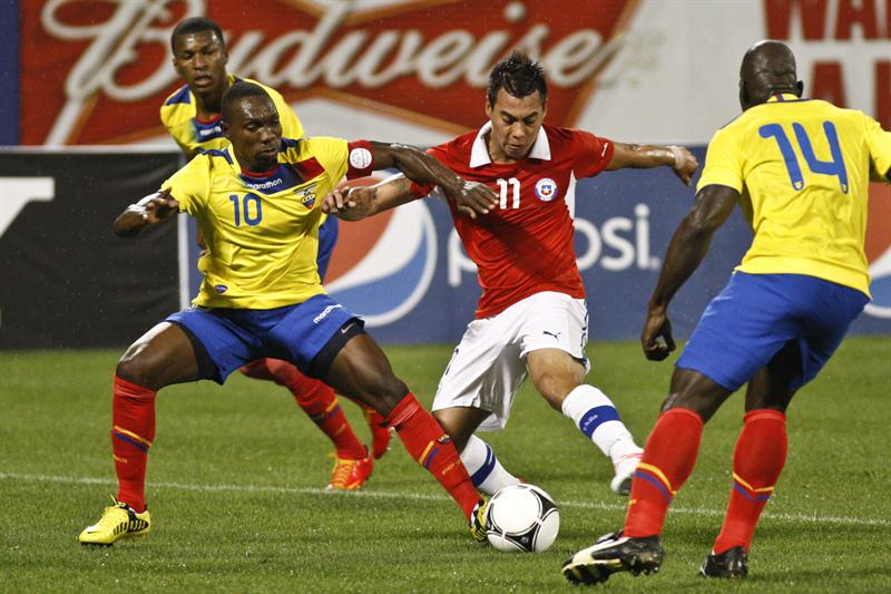 En EE.UU., Ecuador se despachó una contundente goleada ante Chile
