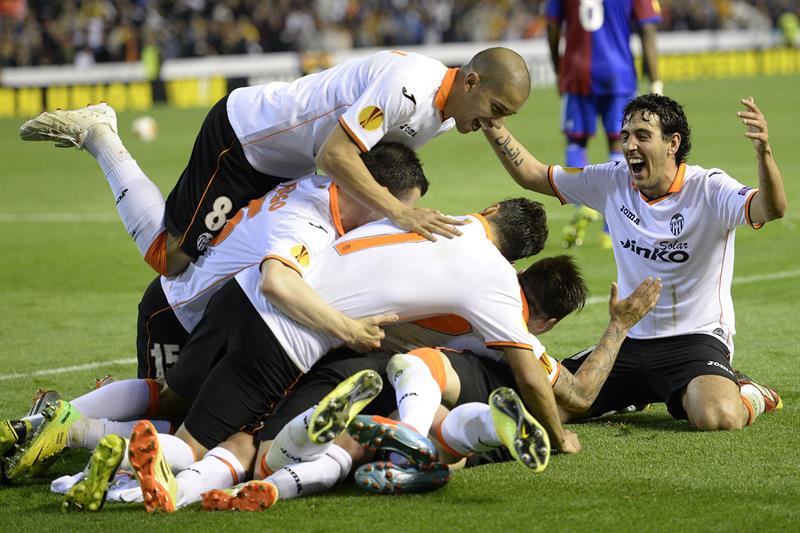 Juventus, Benfica, Sevilla y Valencia, a semifinales de la Europa League