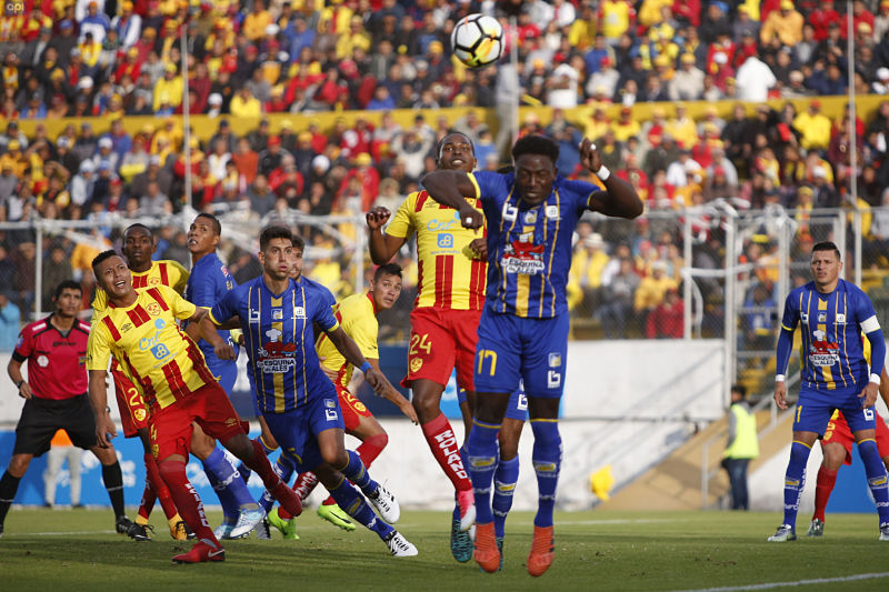 Aucas y Delfín protagonizaron el primer empate del torneo ecuatoriano 2018