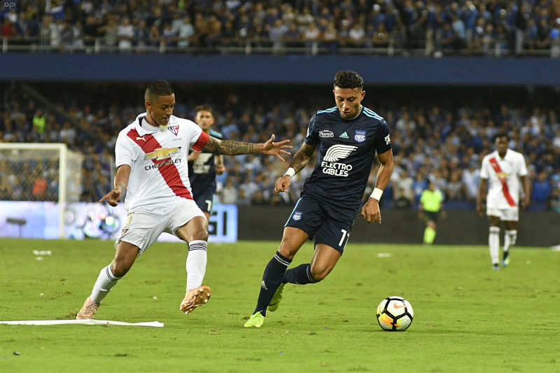 Emelec y Liga de Quito empataron en el Capwell