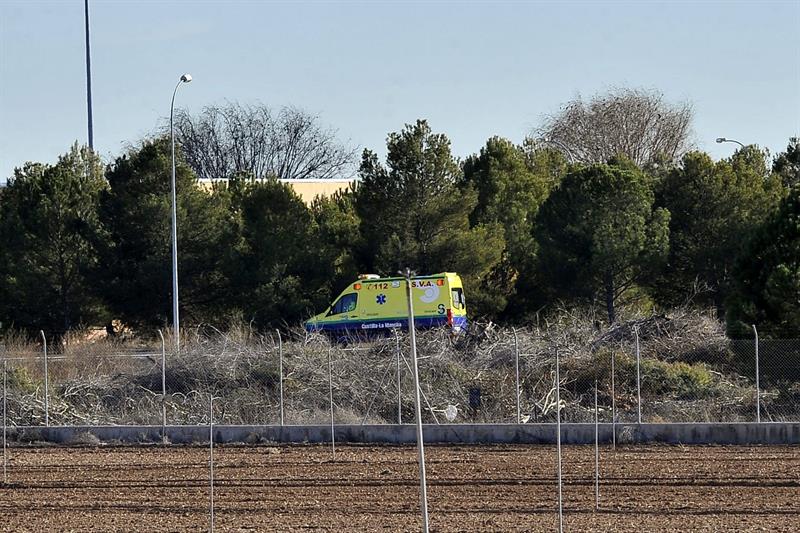 Diez muertos y 13 heridos en accidente de un F-16 griego en España