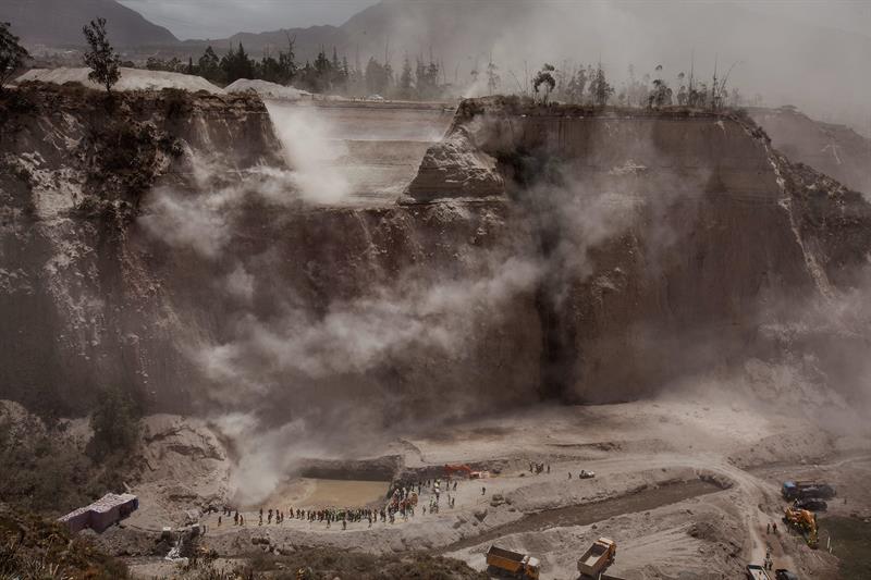 Las canteras de San Antonio en la mira tras el sismo de ayer en Quito