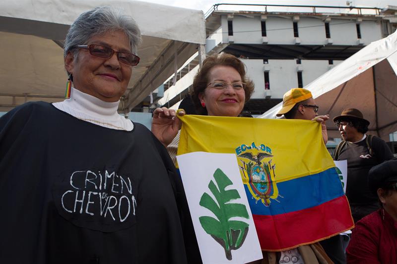 Afectados lanzaron mensaje de protesta en el Día Mundial AntiChevron