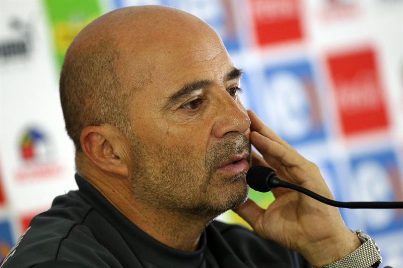 Sampaoli: &quot;Ecuador no ha ganado nada... pero ha mejorado mucho&quot;