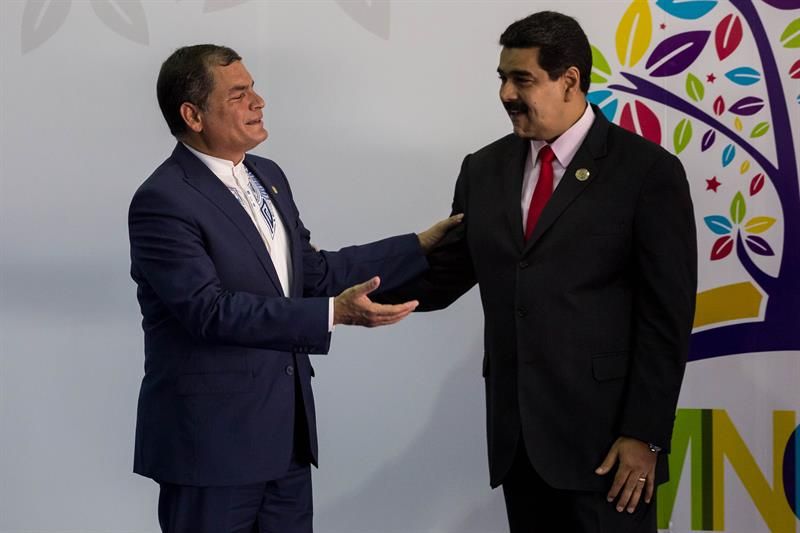 Maduro pide que &quot;cese la persecución&quot; contra Correa