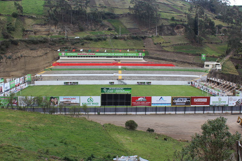 Estadio de Mushuc Runa alegra a más de una comunidad