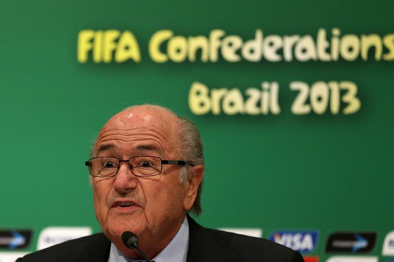Blatter dice que la de 2013 ha sido la mejor Copa Confederaciones de la FIFA