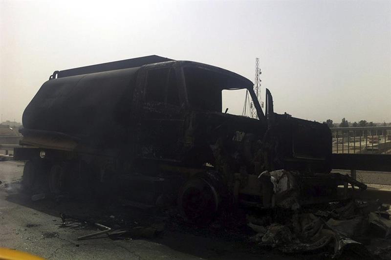 Mueren más de 200 supuestos terroristas en bombardeo en Irak
