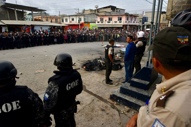 Ocho detenidos tras linchamiento en Posorja