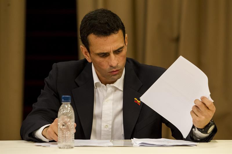 Capriles dice que hará &quot;lo necesario&quot; para liberar a los &quot;presos políticos&quot;