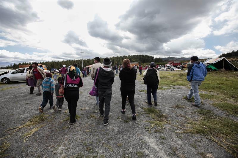 105 personas decidieron autoevacuar por precaución ante el volcán Cotopaxi
