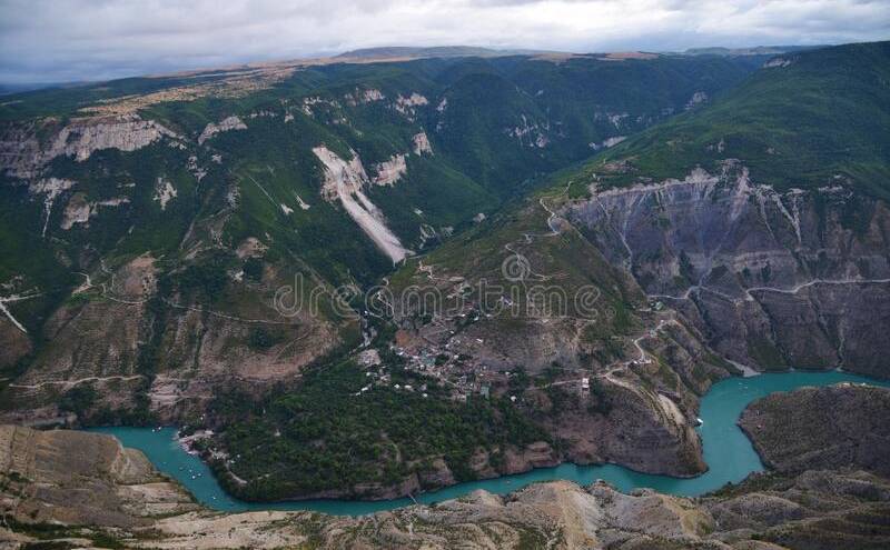 Imagen de archivo del cañón de Sulak.