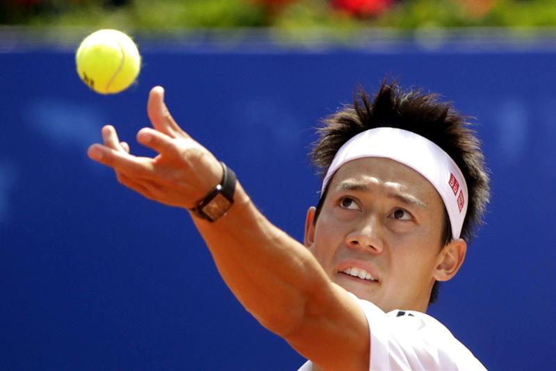 Nishikori jugará su la final del Conde de Godó tras tumbar a Gulbis