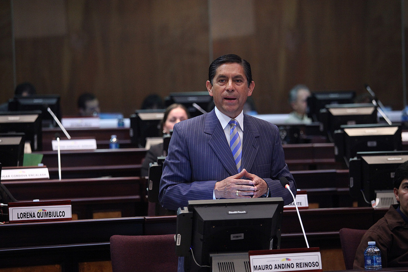 Andino elaborará nuevo informe de Código Orgánico Integral Penal