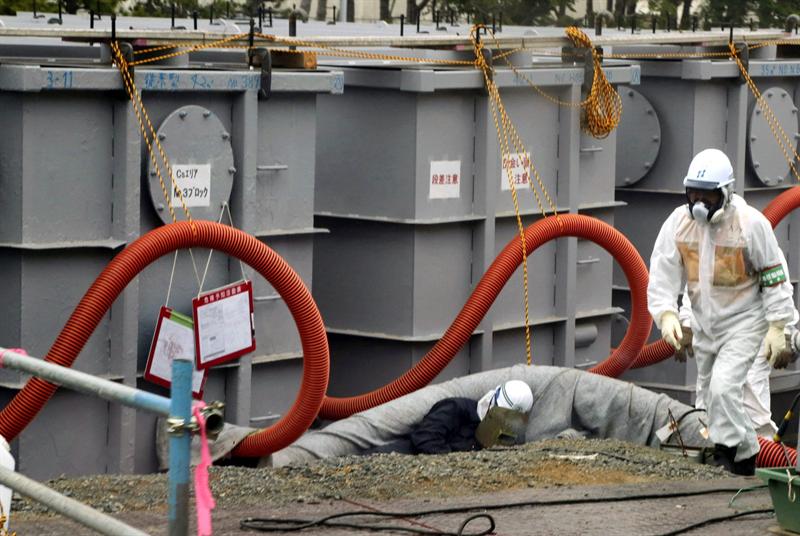 Una nueva fuga de agua radiactiva complica aún más la situación en Fukushima