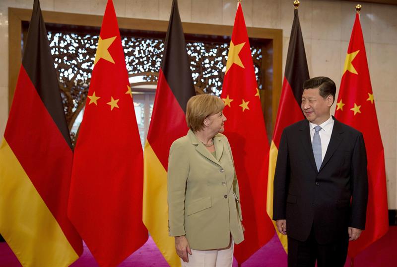 Alemania y China firman millonarios acuerdos empresariales