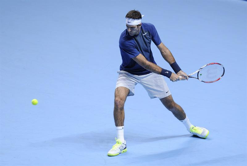 Djokovic doblega a un combativo Del Potro y entra en semifinales