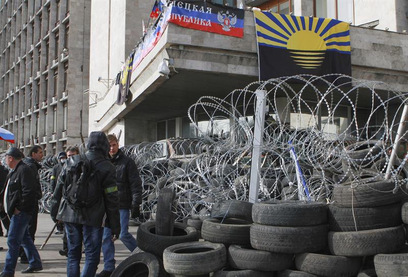 Ucrania anuncia &quot;medidas antiterroristas&quot; contra manifestantes armados