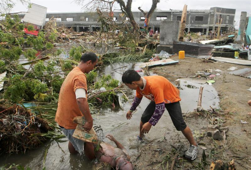 Principales tifones que han azotado Filipinas desde 1987