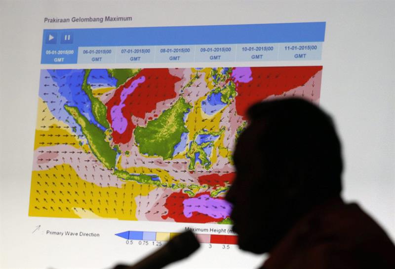Las corrientes marinas dificultan la búsqueda del avión de AirAsia