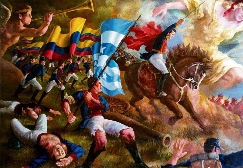 Batalla del Pichincha.