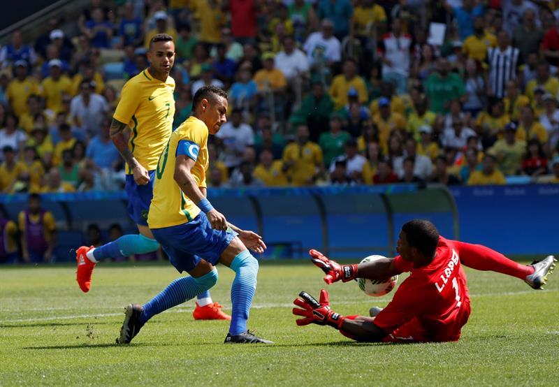 Neymar marca a los 14 de segundos el gol más rápido de Olimpiadas