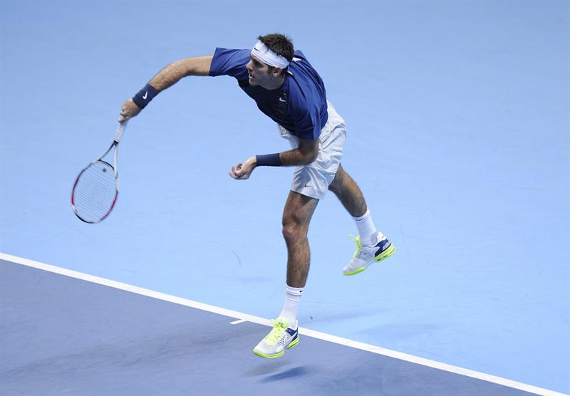 Djokovic doblega a un combativo Del Potro y entra en semifinales