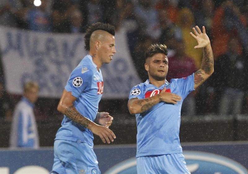 Higuaín golpea primero para un Nápoles que vence en su debut en Champions