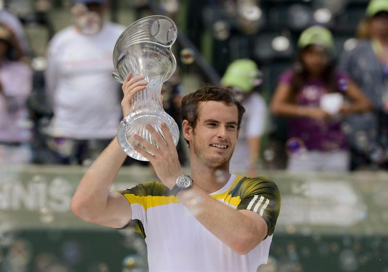 Murray gana el título en Miami y asciende al número 2 del mundo