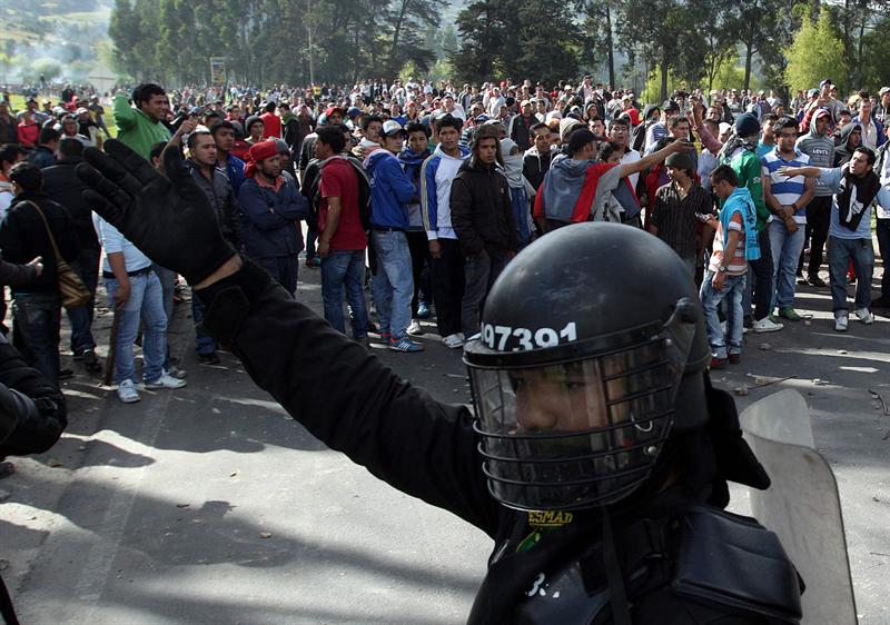 Colombia: más de mil policías refuerzan vigilancia por paro