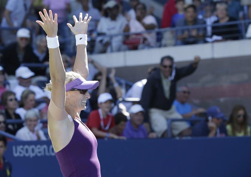 Halep y Kerber eliminadas del US Open; ganaron Jankovic, Errani y Safarova