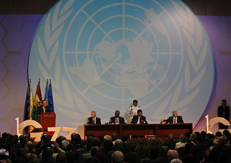 Empieza la cumbre del G77 en Bolivia
