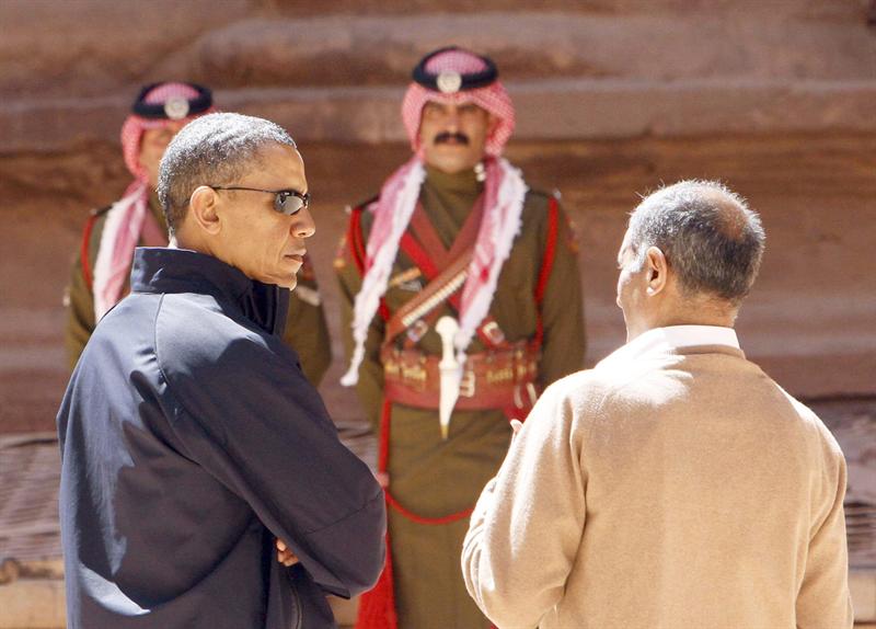 Obama abandona Jordania y finaliza su viaje por Oriente Medio