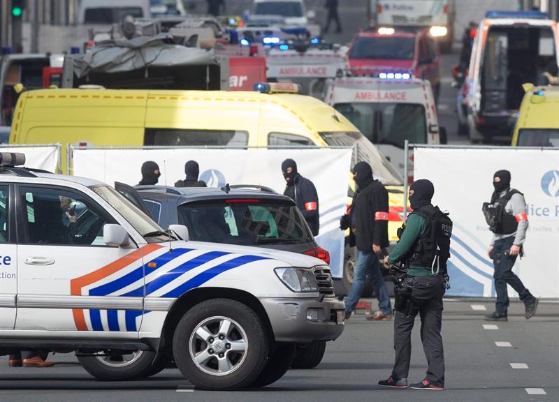 Confirman al menos 34 muertos y 136 heridos en los atentados de Bruselas