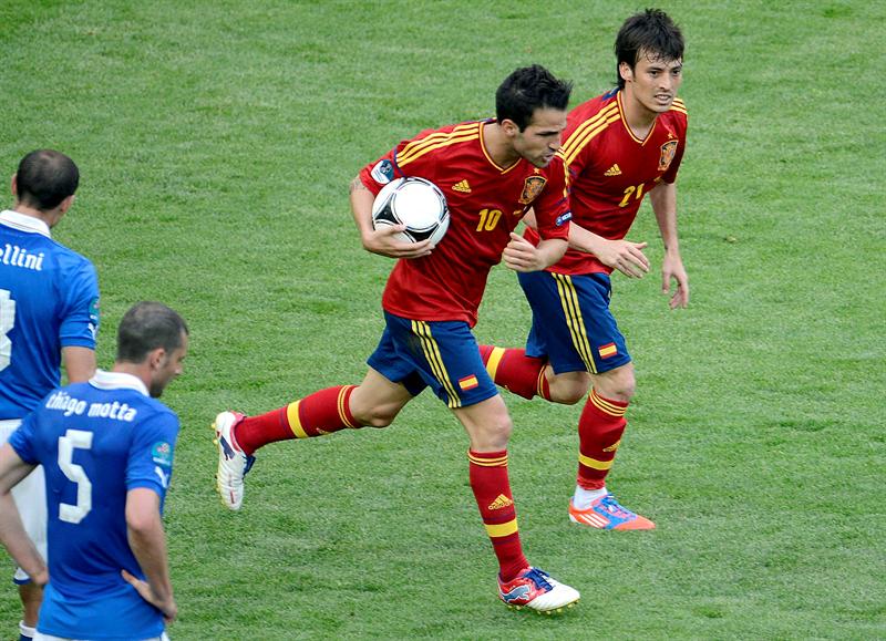 España e Italia igualaron a 1 en su debut en la Eurocopa