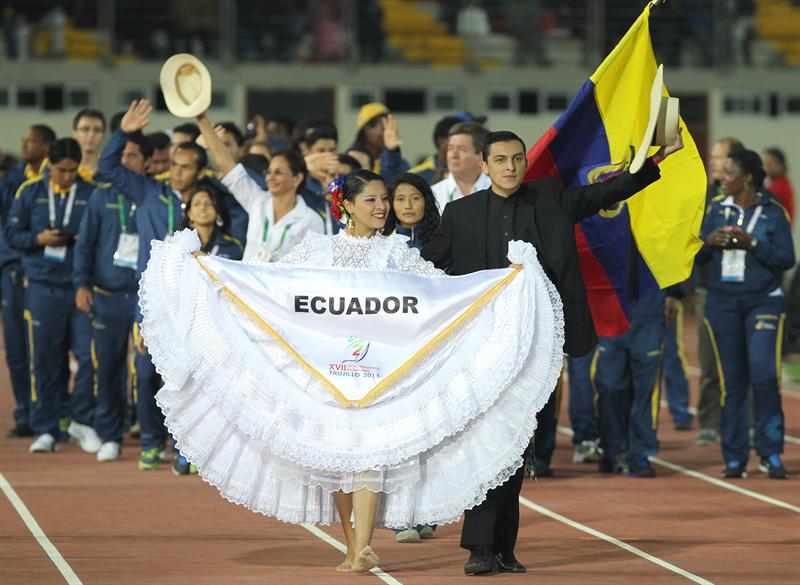 Juegos Bolivarianos fueron inaugurados con una fiesta de color e historia