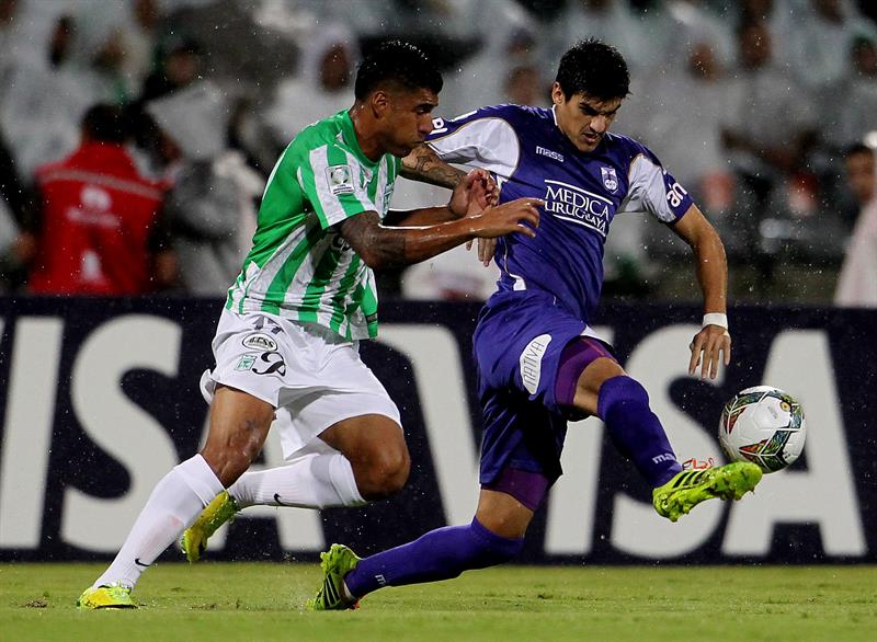 Libertadores: Defensor Sporting sorprende al Atlético Nacional