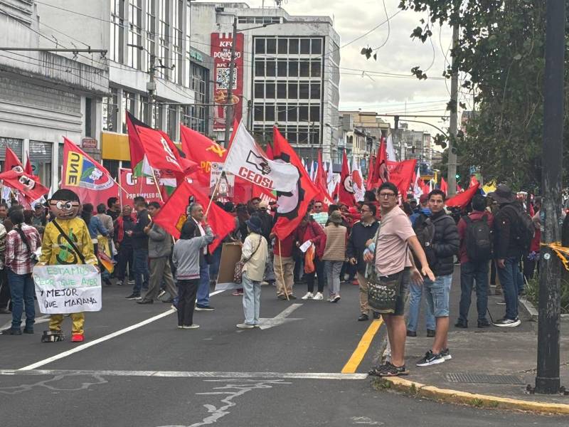Organizaciones y sindicatos en la Caja del Seguro del IESS.