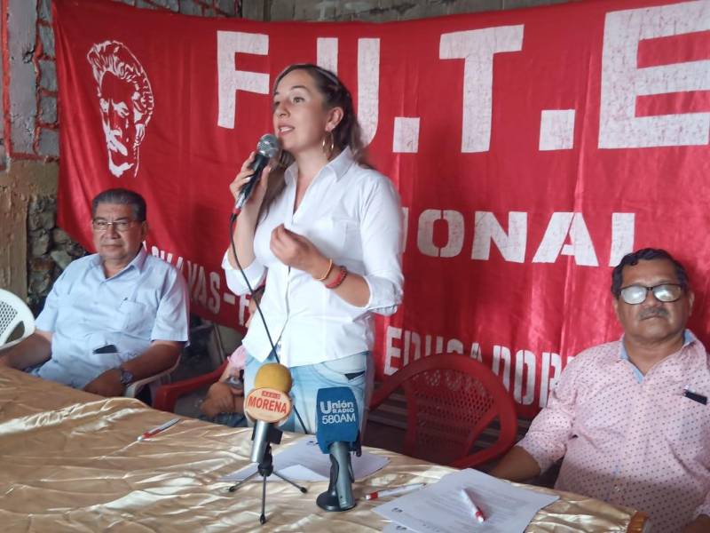 Elsa Guerra aspira llegar a la Asamblea Nacional por el Partido Socialista Ecuatoriano.