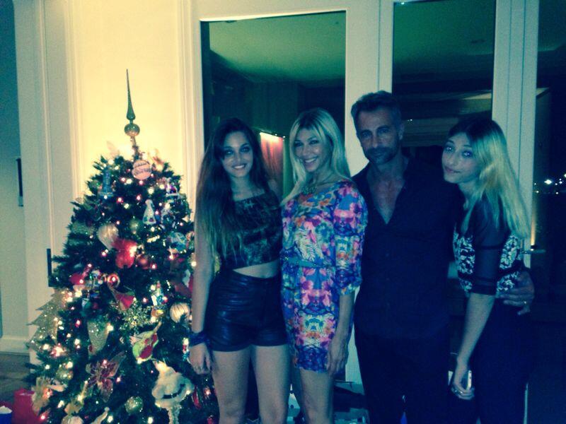 Así celebraron algunos famosos la Navidad