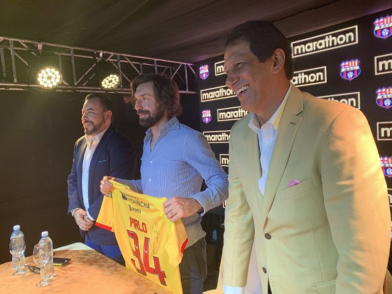 Andrea Pirlo usará la camiseta 94 en Noche Amarilla