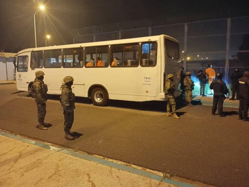 Traslados en la cárcel de Cotopaxi.