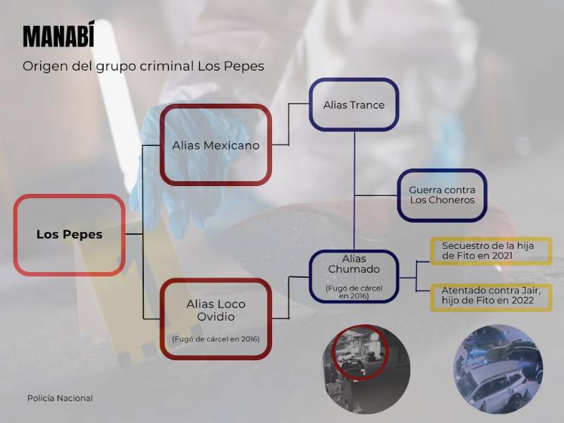 Los Pepes surgió de una alianza entre dos narcotraficantes independiente en Manabí.