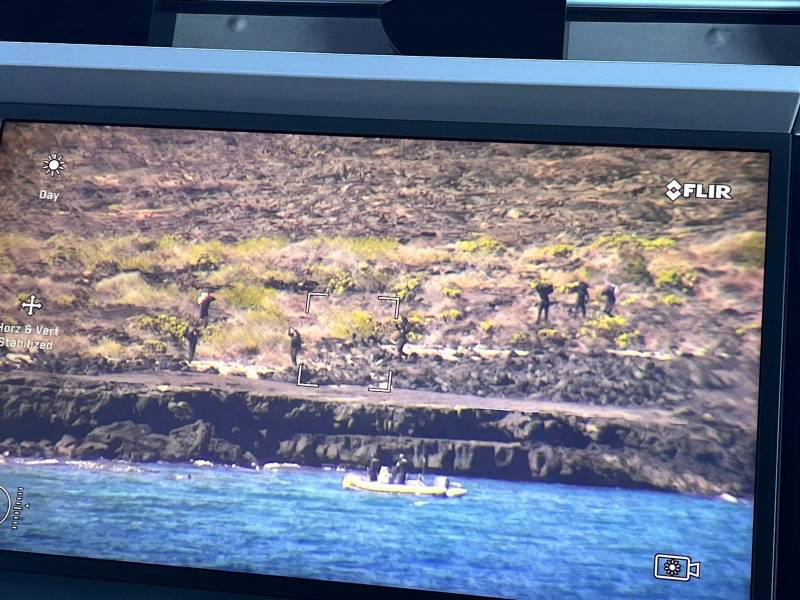 La droga estaba sepultada en el noreste de la isla Isabela.