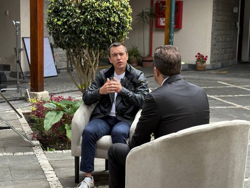 En entrevista exclusiva, Daniel Noboa habla del paro, la Asamblea Constituyente y las crisis en salud y seguridad