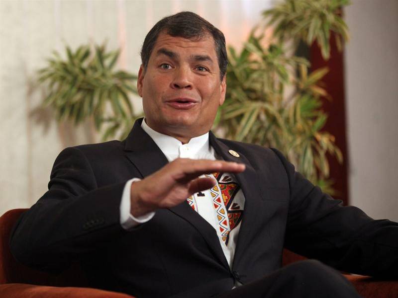 Correa afirma que no hay consenso sobre nuevo secretario de Unasur