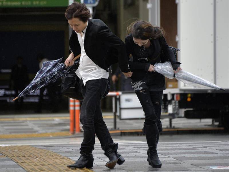 El tifón Wipha deja en Japón 17 muertos y 45 desaparecidos