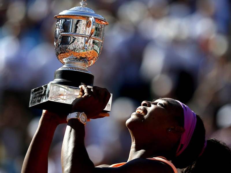 Serena Williams conquista su tercer Roland Garros