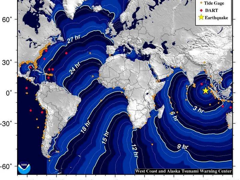 Desaparece riesgo de nuevo tsunami en el Océano Índico como el de 2004